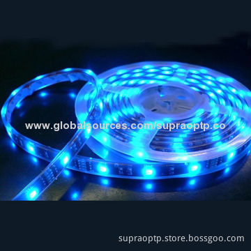 5m/Roll 5050 Blue LED Strip with 36W Power and 12V DC Voltage